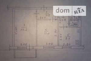 Продаж двокімнатної квартири в Черкасах,, район Митниця-центр фото 2