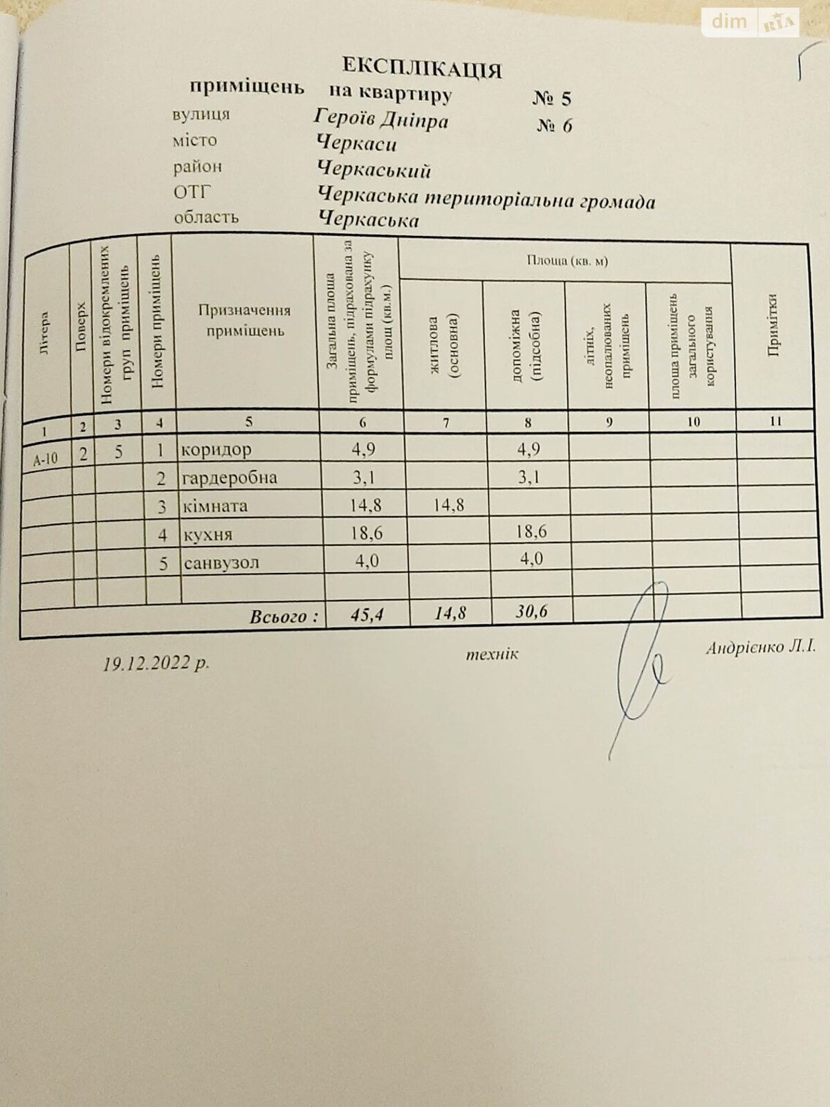 Продажа однокомнатной квартиры в Черкассах, на ул. Героев Днепра 6, район Приднепровский фото 1