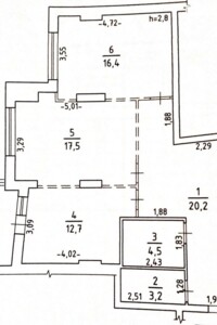 Продаж двокімнатної квартири в Черкасах, на вул. Припортова 42/1, район Придніпровський фото 2