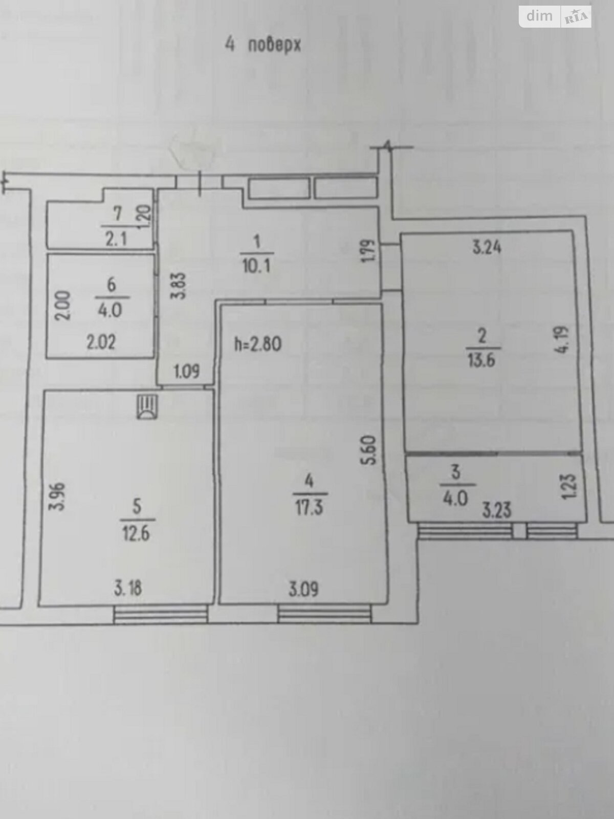 Продаж двокімнатної квартири в Черкасах, на вул. Козацька 19, район Придніпровський фото 1 Продаж двокімнатної квартири в Черкасах, на вул. Козацька 19, район Придніпровський фото 1