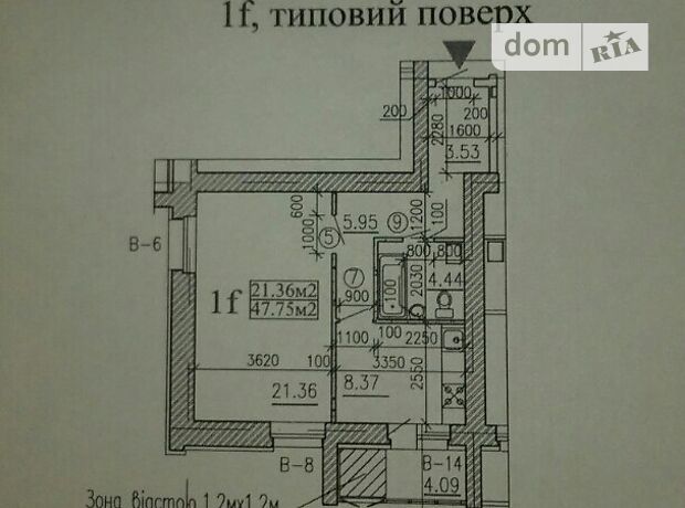 Продажа однокомнатной квартиры в Черкассах, на ул. Петровского район Район Д фото 1 Продажа однокомнатной квартиры в Черкассах, на ул. Петровского район Район Д фото 1