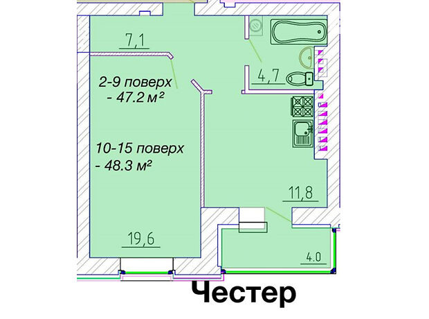 Продажа однокомнатной квартиры в Черкассах, на ул. Байды-Вишневецкого 68, район Сосновский фото 1 Продажа однокомнатной квартиры в Черкассах, на ул. Байды-Вишневецкого 68, район Сосновский фото 1
