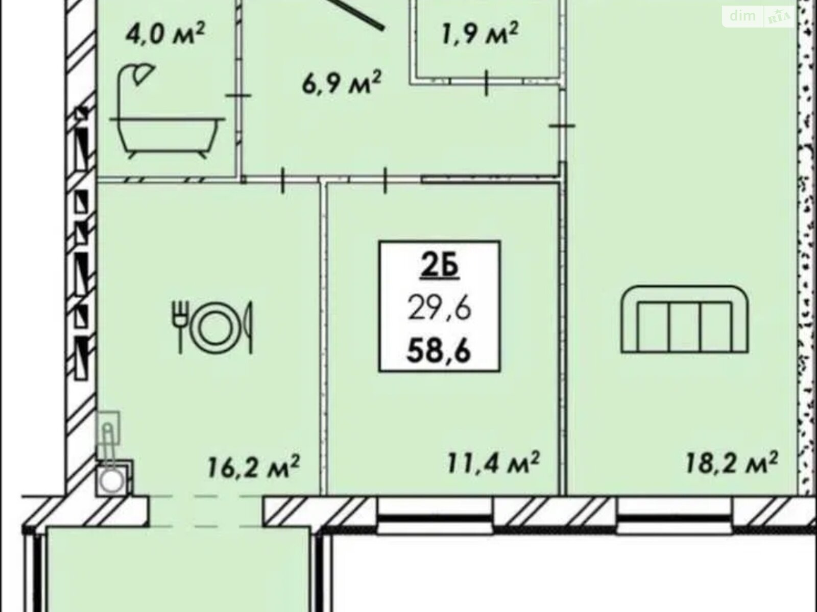 Продажа двухкомнатной квартиры в Черкассах, на ул. Байды-Вишневецкого 107, район Сосновский фото 1 Продажа двухкомнатной квартиры в Черкассах, на ул. Байды-Вишневецкого 107, район Сосновский фото 1
