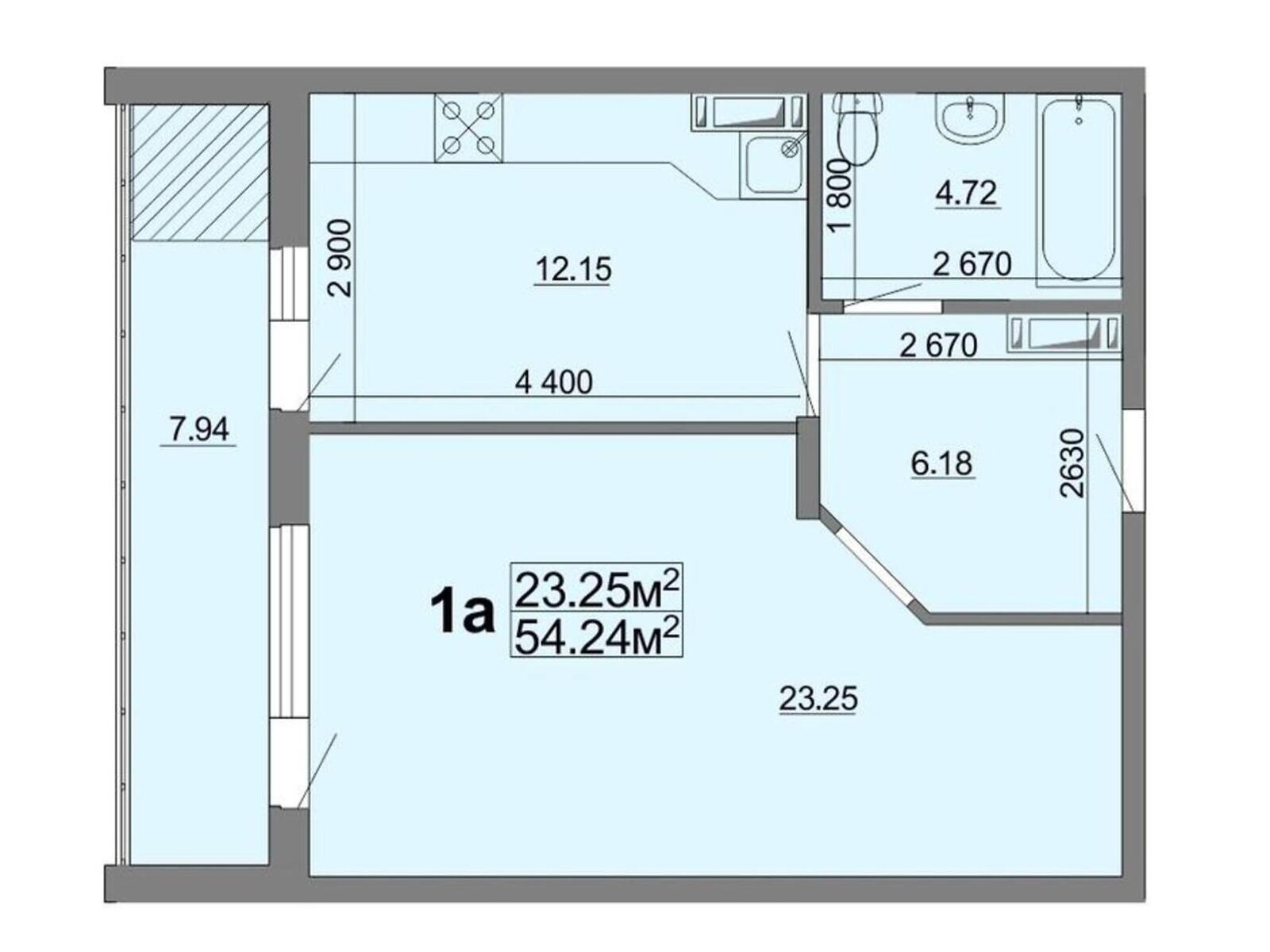 Продаж однокімнатної квартири в Черкасах, на вул. Благовісна 210, район Соснівський фото 1