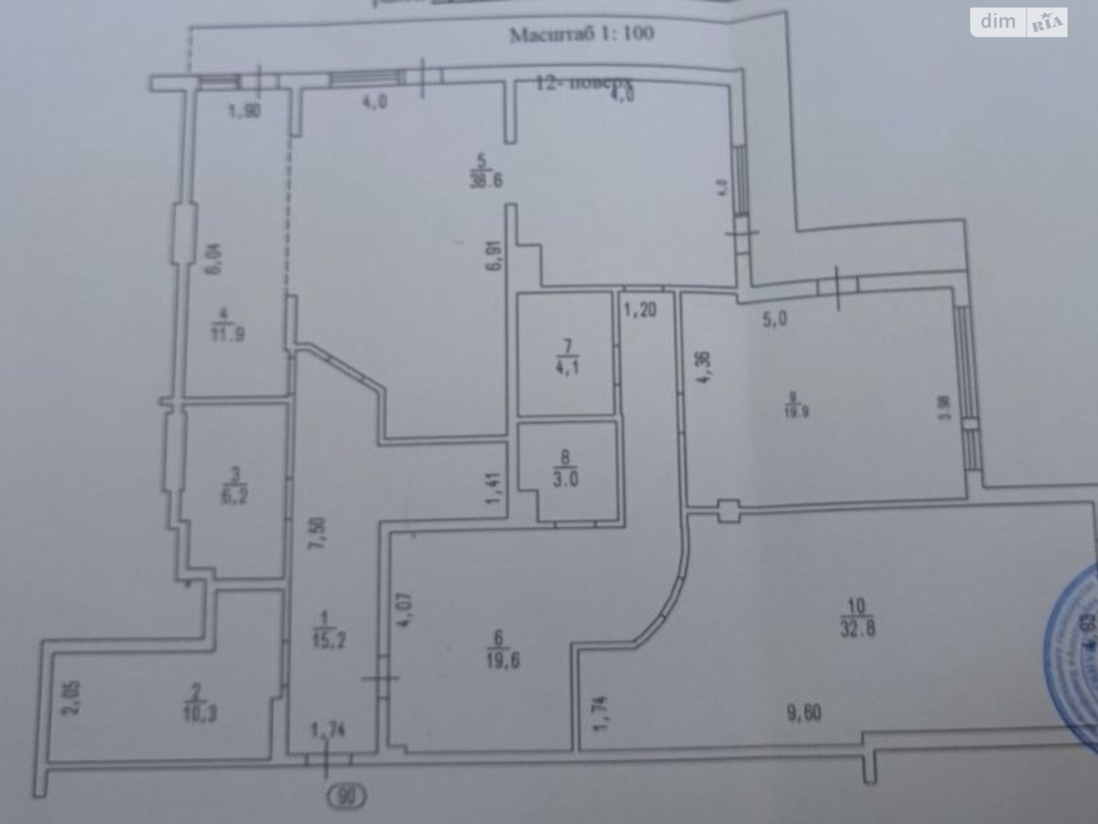 Продаж п`ятикімнатної квартири в Черкасах, на вул. Гоголя 302, район Соснівський фото 1