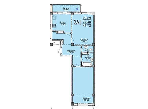 Продажа двухкомнатной квартиры в Черкассах, на ул. Праведницы Шулежко 33, район Сосновский фото 1 Продажа двухкомнатной квартиры в Черкассах, на ул. Праведницы Шулежко 33, район Сосновский фото 1