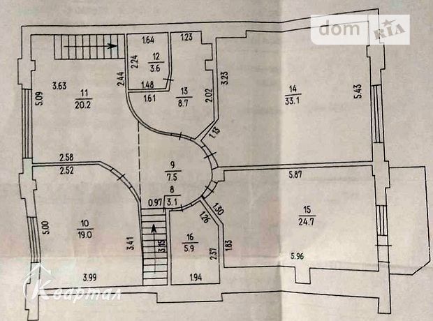 Продажа пятикомнатной квартиры в Черкассах, на ул. Дашкевича Остафия район Центр фото 1 Продажа пятикомнатной квартиры в Черкассах, на ул. Дашкевича Остафия район Центр фото 1