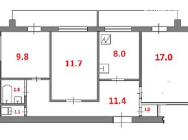 Продажа трехкомнатной квартиры в Черкассах, на просп. Победы 38 район Южно-Западный фото 1 Продажа трехкомнатной квартиры в Черкассах, на просп. Победы 38 район Южно-Западный фото 1