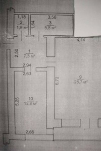 Продажа однокомнатной квартиры в Черкассах, на ул. Нарбутовская 277, кв. 111, район 700-летия фото 2