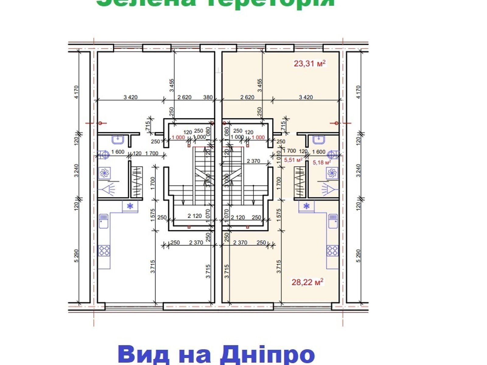 Продаж двокімнатної квартири в Черкасах, на вул. Володимира Великого 26, район Казбет фото 1 Продаж двокімнатної квартири в Черкасах, на вул. Володимира Великого 26, район Казбет фото 1