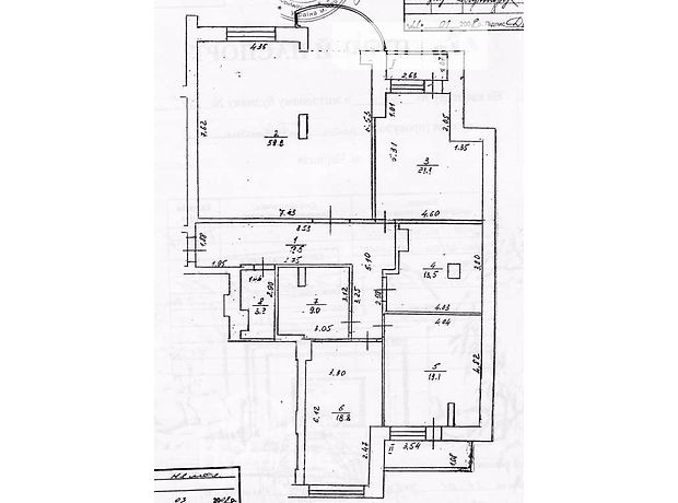 Продажа трехкомнатной квартиры в Чернигове, на просп. Победы, район 5 углов фото 1