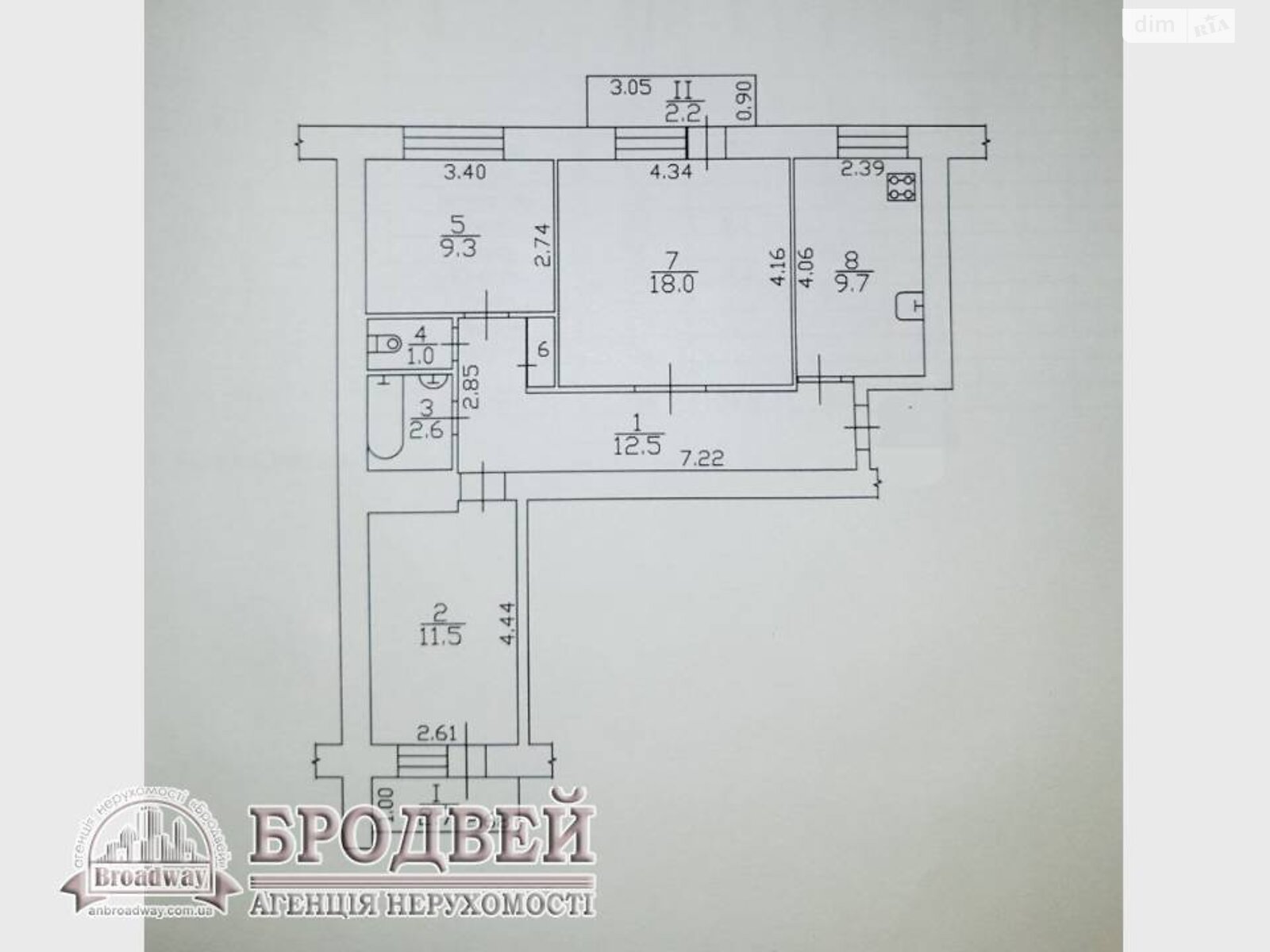 Продаж трикімнатної квартири в Чернігові, на вул. Героїв Чорнобиля 1, район Бойова фото 1