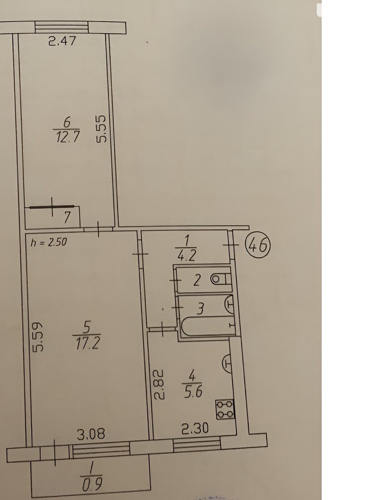 Продажа двухкомнатной квартиры в Чернигове, на ул. Владимира Коваленко, район Деснянский фото 1