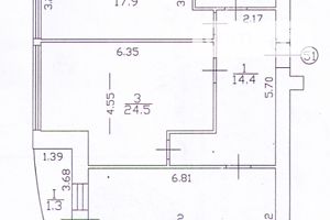 Продажа трехкомнатной квартиры в Чернигове, на ул. Милорадовичей 55, район Горсад фото 2