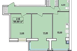 Продаж двокімнатної квартири в Чернігові, на вул. Любецька, район Масани фото 2