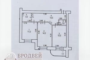 Продажа двухкомнатной квартиры в Чернигове, на ул. Курсанта Еськова 26, район Ремзавод фото 2