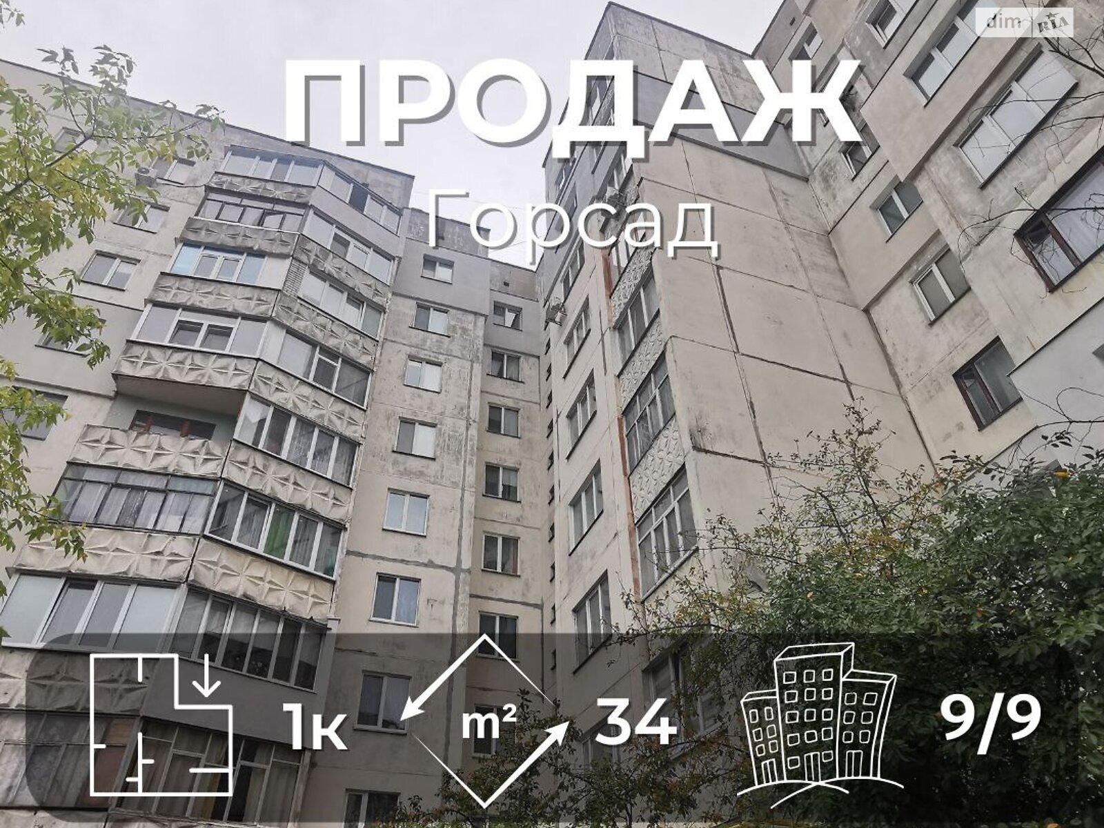 Продажа однокомнатной квартиры в Чернигове, на ул. Парковая 1, район Савчука фото 1 Продажа однокомнатной квартиры в Чернигове, на ул. Парковая 1, район Савчука фото 1