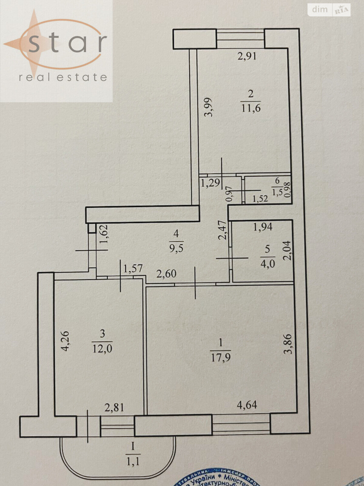 Продажа двухкомнатной квартиры в Чернигове, на пер. Попова 31, район Шерстянка фото 1