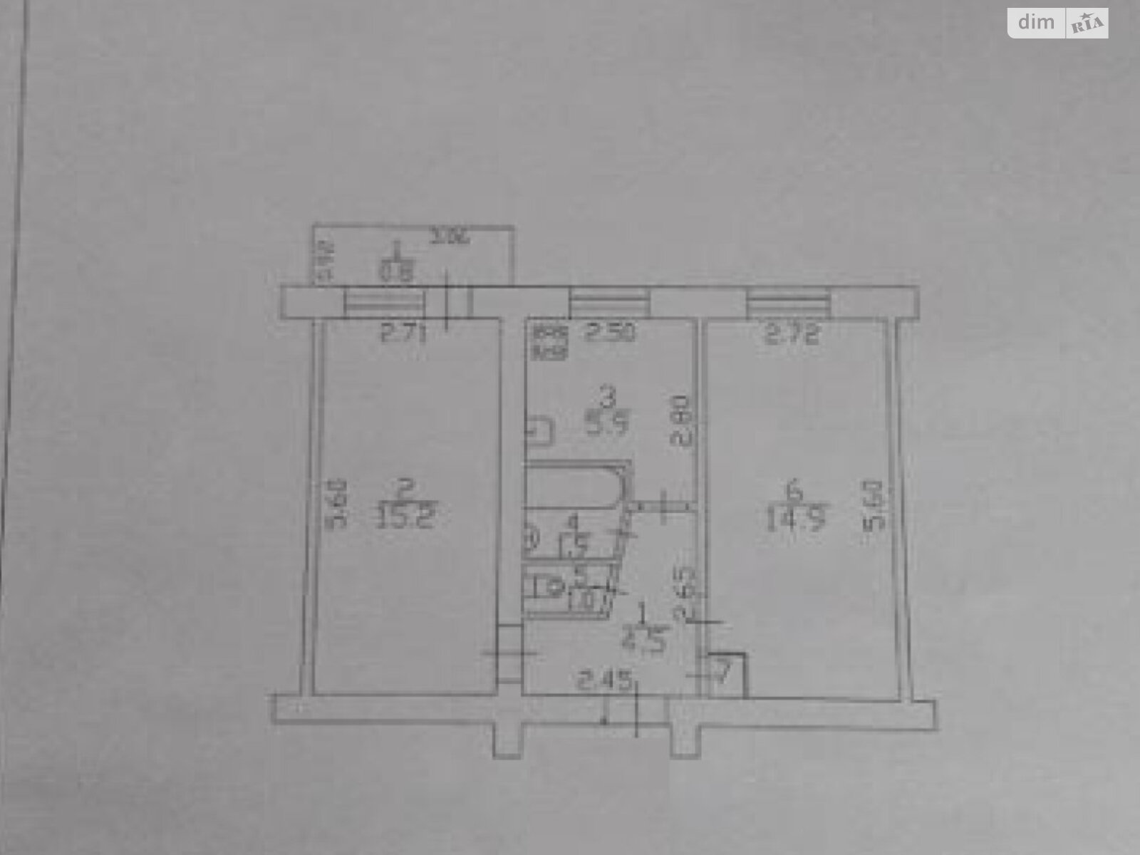 Продажа двухкомнатной квартиры в Чернигове, на ул. Пирогова 22, район Центр фото 1