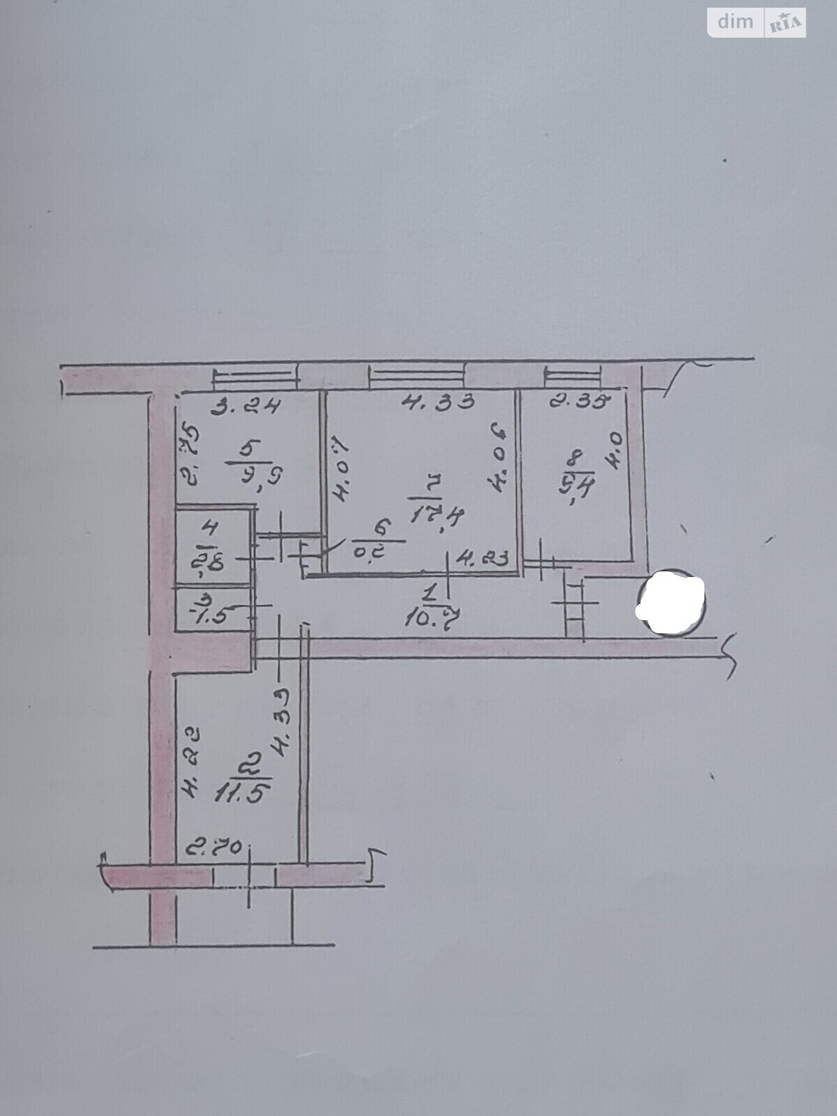 Продаж трикімнатної квартири в Чорноморську, на вул. Олександрійська 18А, фото 1