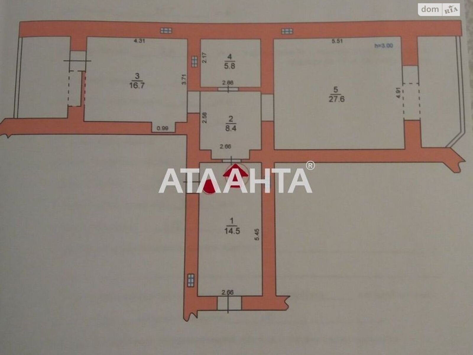 Продажа однокомнатной квартиры в Черноморске, на пер. Хантадзе, район Ильичевск фото 1