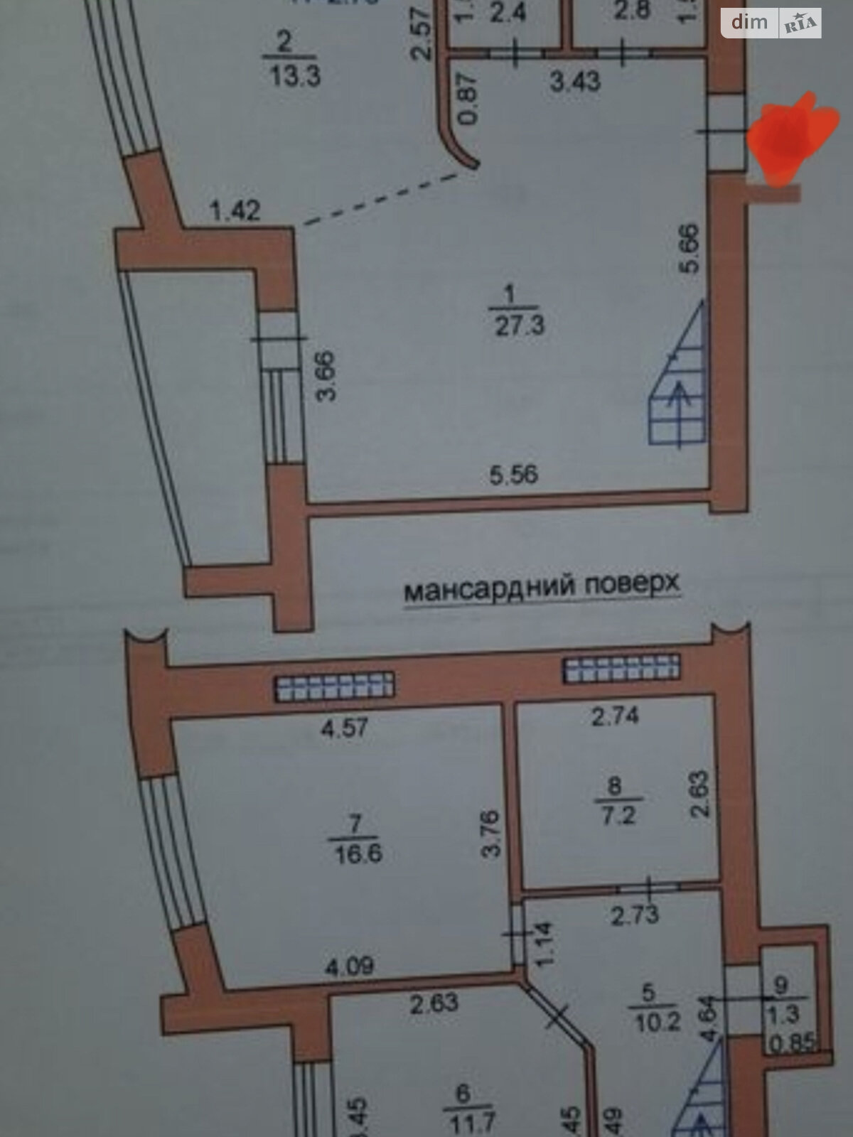 Продажа трехкомнатной квартиры в Черноморске, на ул. Парусная 1О, район Ильичевск фото 1