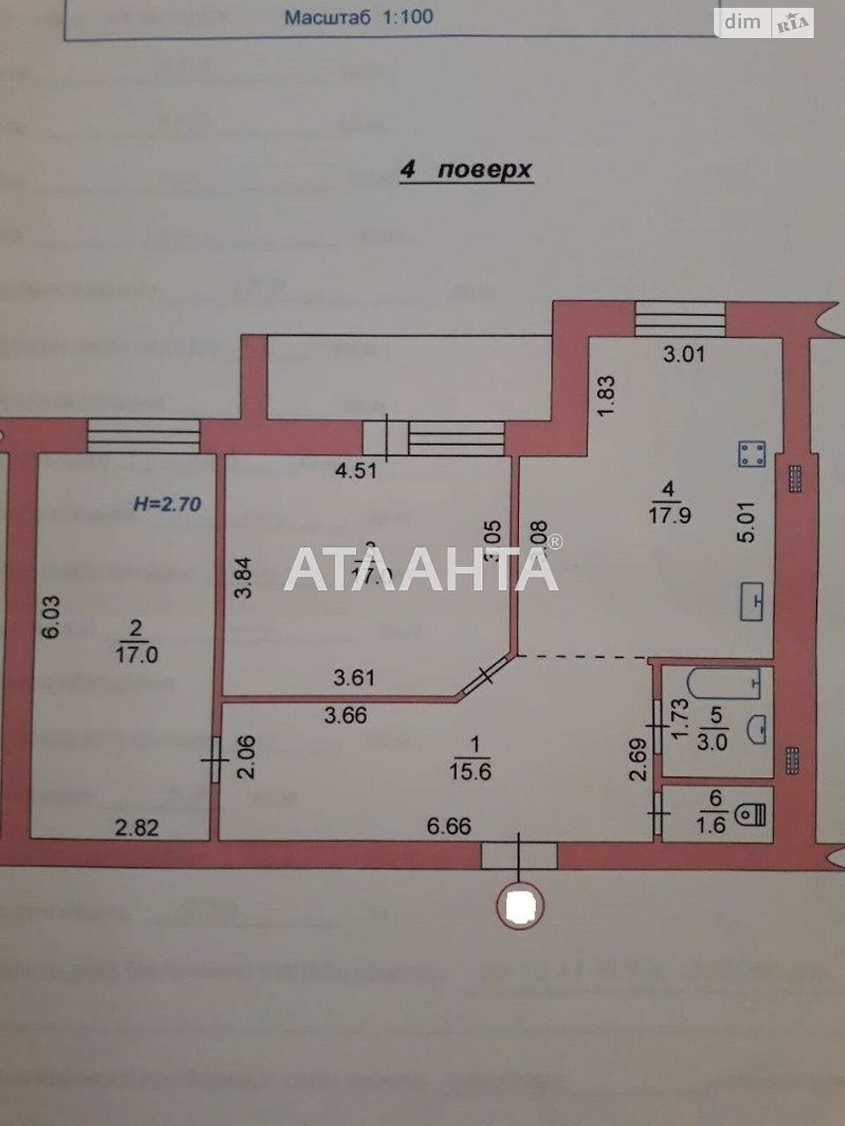 Продаж двокімнатної квартири в Чорноморську, на вул. Парусна, район Іллічівськ фото 1