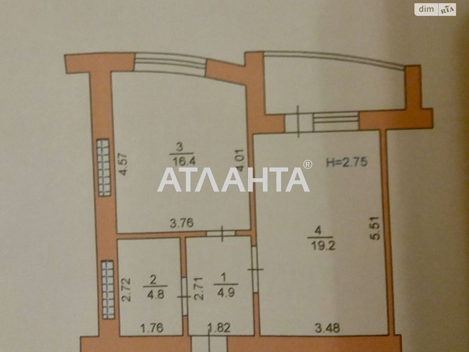 Продажа однокомнатной квартиры в Черноморске, на ул. Парусная, район Ильичевск фото 1