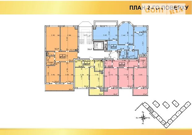 Продажа трехкомнатной квартиры в Черновцах, на ул. Русская 6а район Фастовская фото 1 Продажа трехкомнатной квартиры в Черновцах, на ул. Русская 6а район Фастовская фото 1
