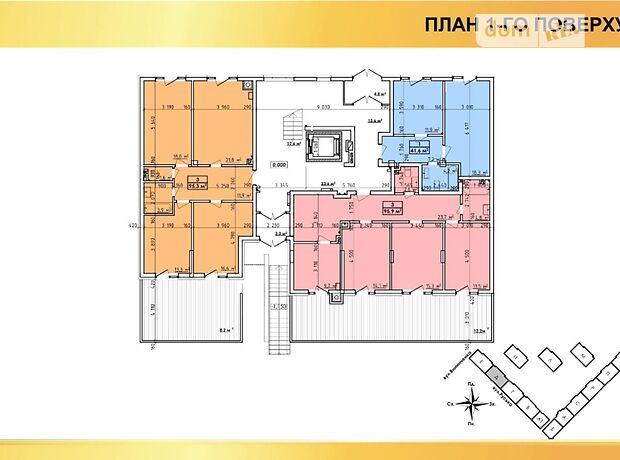 Продажа трехкомнатной квартиры в Черновцах, на ул. Русская 186а, район Фастовская фото 1 Продажа трехкомнатной квартиры в Черновцах, на ул. Русская 186а, район Фастовская фото 1