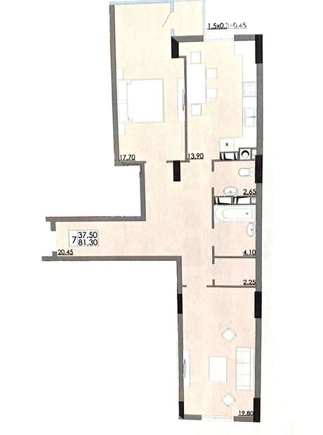 Продажа двухкомнатной квартиры в Черновцах, на ул. Русская район Фастовская фото 1 Продажа двухкомнатной квартиры в Черновцах, на ул. Русская район Фастовская фото 1