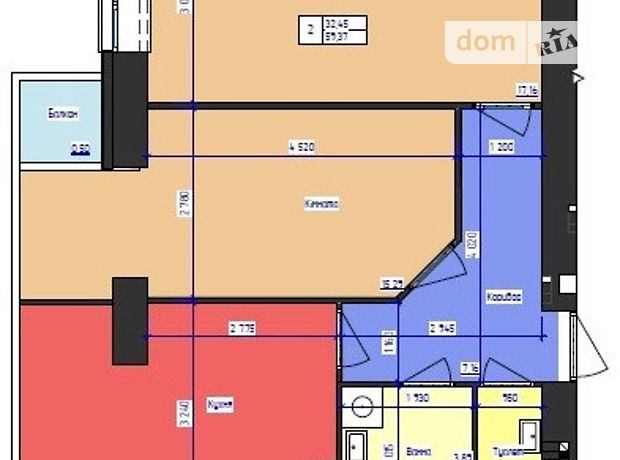 Продажа квартиры, 2 ком., Черновцы, р‑н. Фастовская, Руська Продажа квартиры, 2 ком., Черновцы, р‑н. Фастовская, Руська