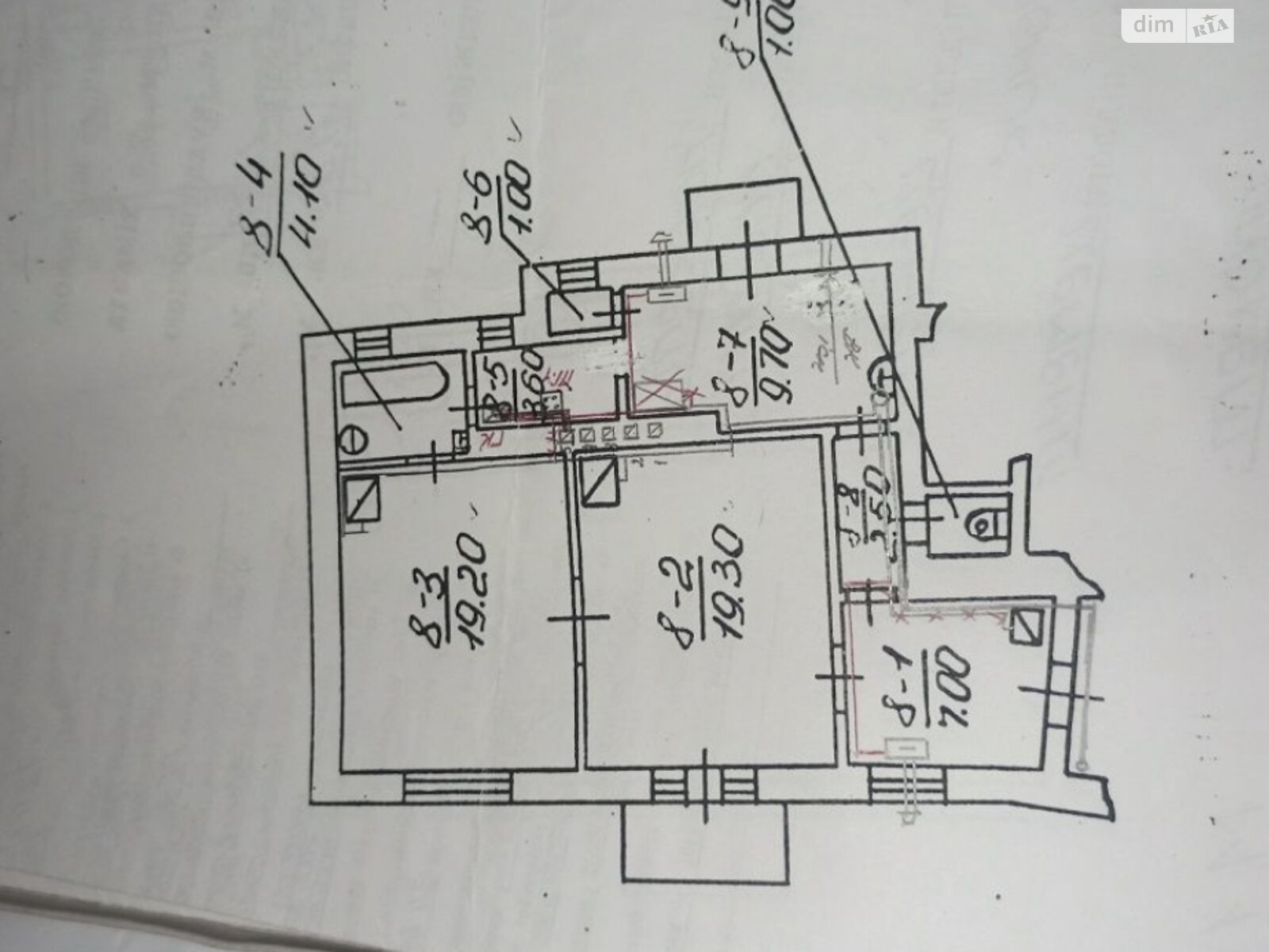 Продажа двухкомнатной квартиры в Черновцах, на ул. Франко Ивана 7, фото 1