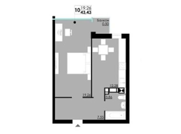Продажа однокомнатной квартиры в Черновцах, на ул. Русская 219г, район Первомайский фото 1 Продажа однокомнатной квартиры в Черновцах, на ул. Русская 219г, район Первомайский фото 1