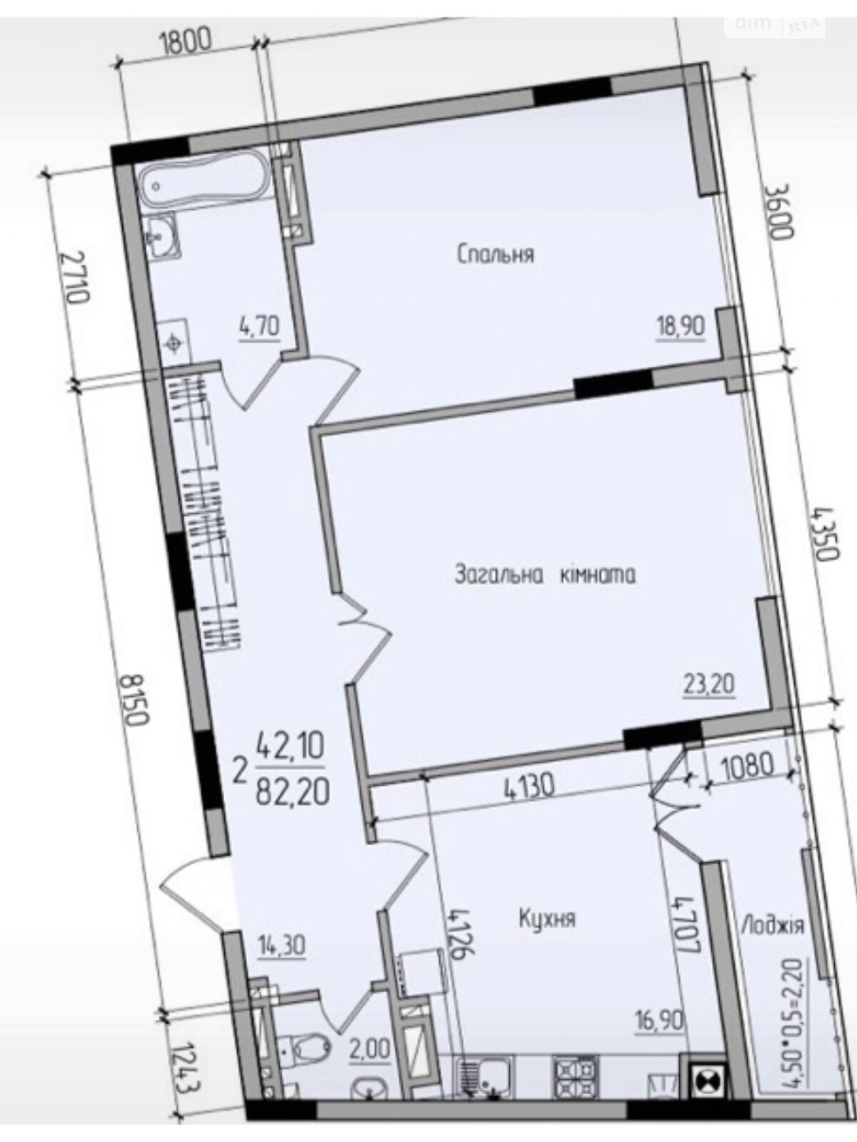 Продажа двухкомнатной квартиры в Черновцах, на ул. Русская 229Б, кв. 27, район Первомайский фото 1 Продажа двухкомнатной квартиры в Черновцах, на ул. Русская 229Б, кв. 27, район Первомайский фото 1