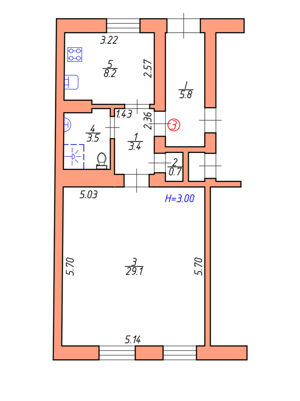 Продаж однокімнатної квартири в Чернівцях, на вул. Шолом-Алейхема, район Першотравневий фото 1
