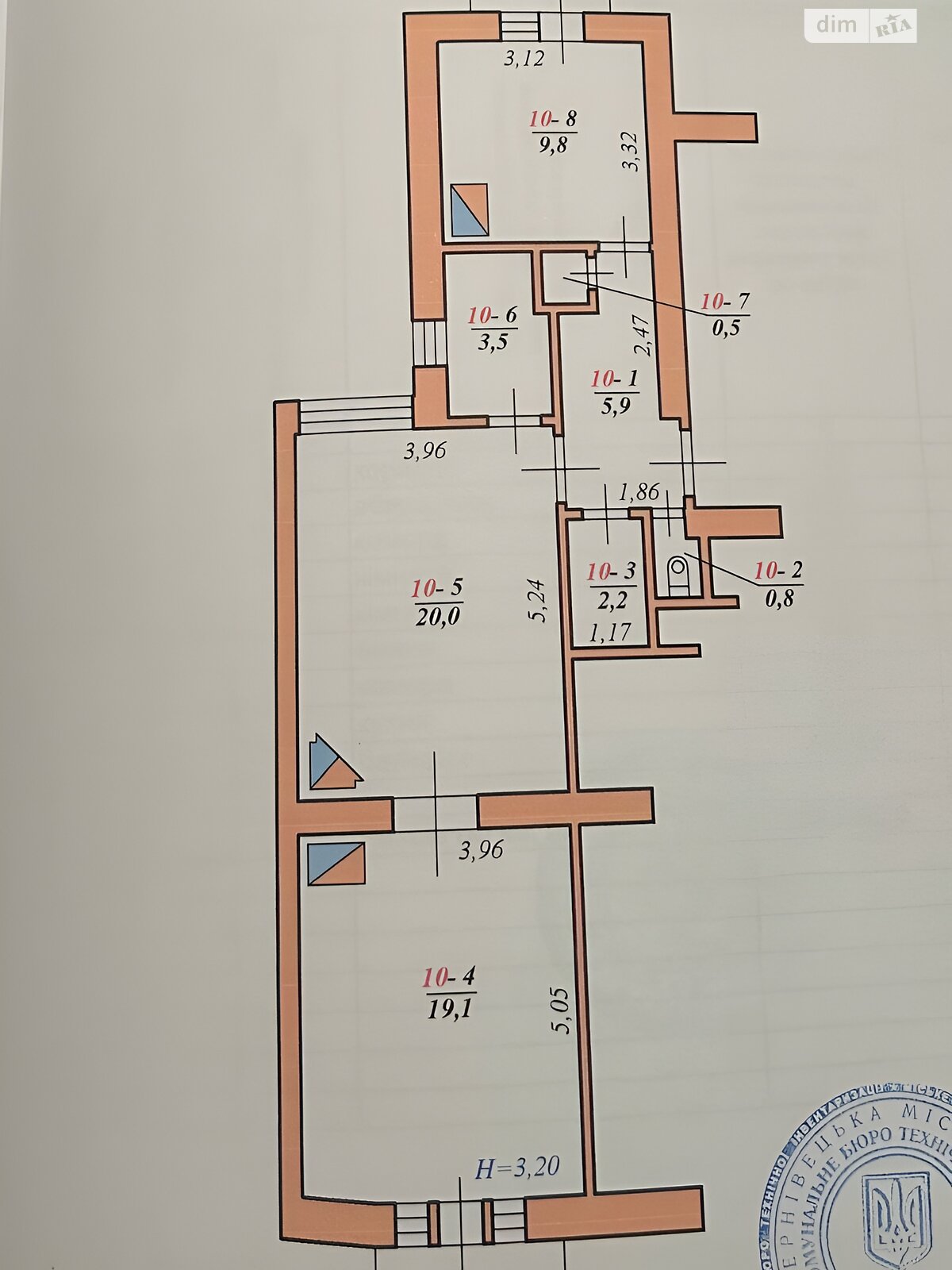 Продаж двокімнатної квартири в Чернівцях, на вул. Турецька 6, район Першотравневий фото 1 Продаж двокімнатної квартири в Чернівцях, на вул. Турецька 6, район Першотравневий фото 1