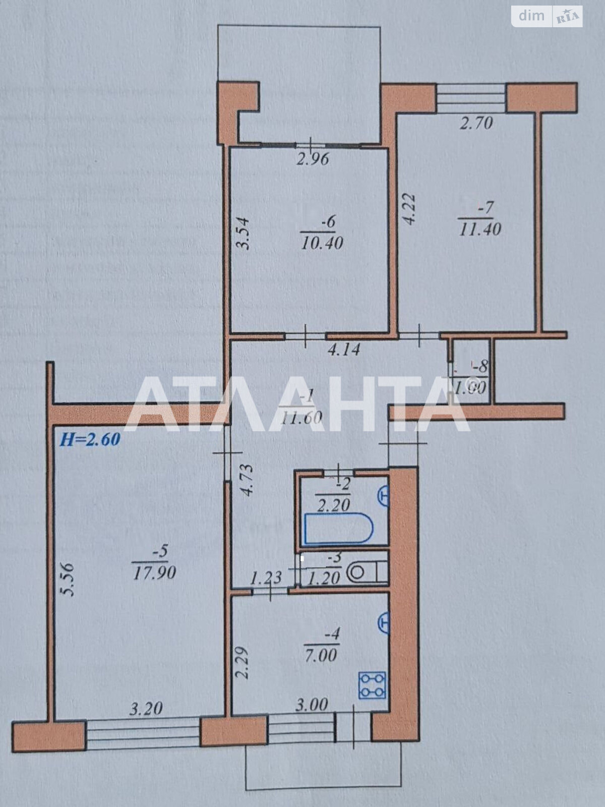 Продажа трехкомнатной квартиры в Черновцах, на ул. Залозецкого Владимира, район Первомайский фото 1 Продажа трехкомнатной квартиры в Черновцах, на ул. Залозецкого Владимира, район Первомайский фото 1