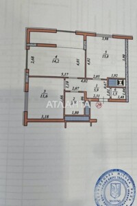 Продажа двухкомнатной квартиры в Черновцах, на ул. Дзержика Корнелия, район Шевченковский фото 2