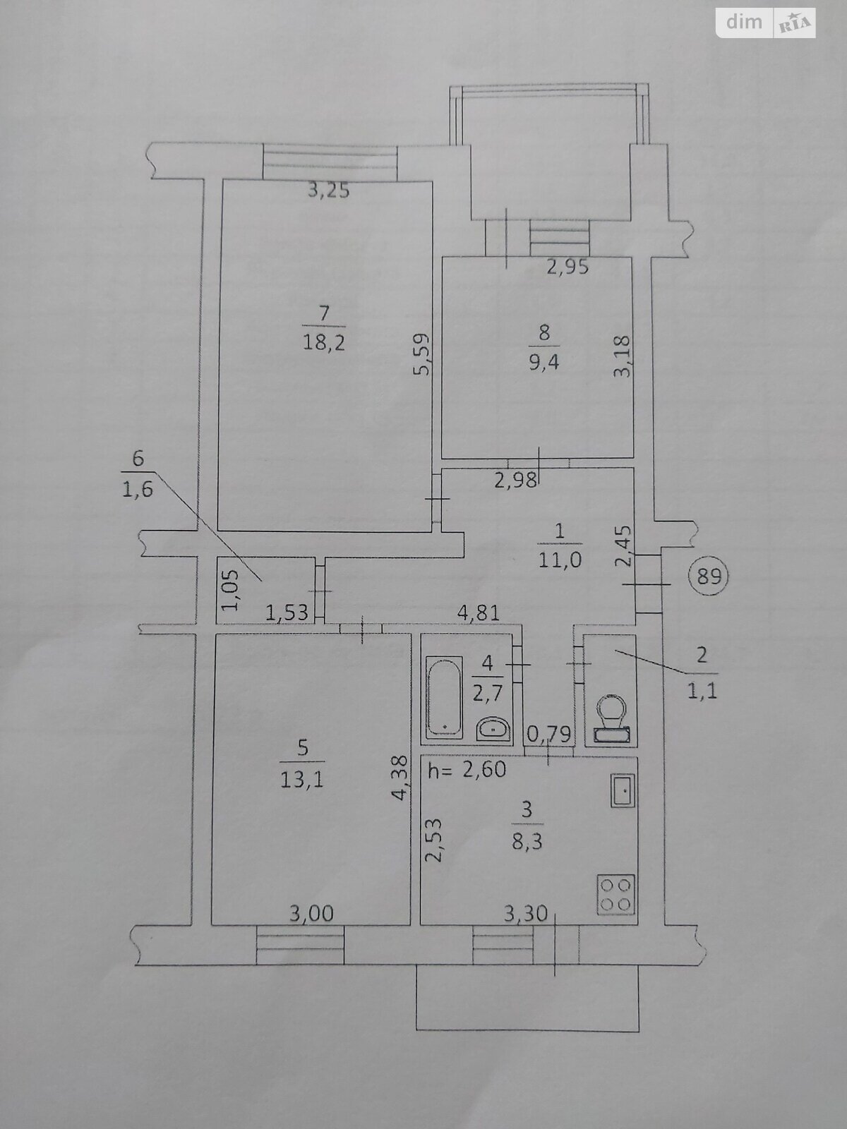 Продажа трехкомнатной квартиры в Черновцах, на ул. Южно-Окружная 29, район Шевченковский фото 1 Продажа трехкомнатной квартиры в Черновцах, на ул. Южно-Окружная 29, район Шевченковский фото 1