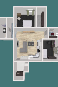 Продажа трехкомнатной квартиры в Давыдове, на ул. Галицкая 5Б, фото 2