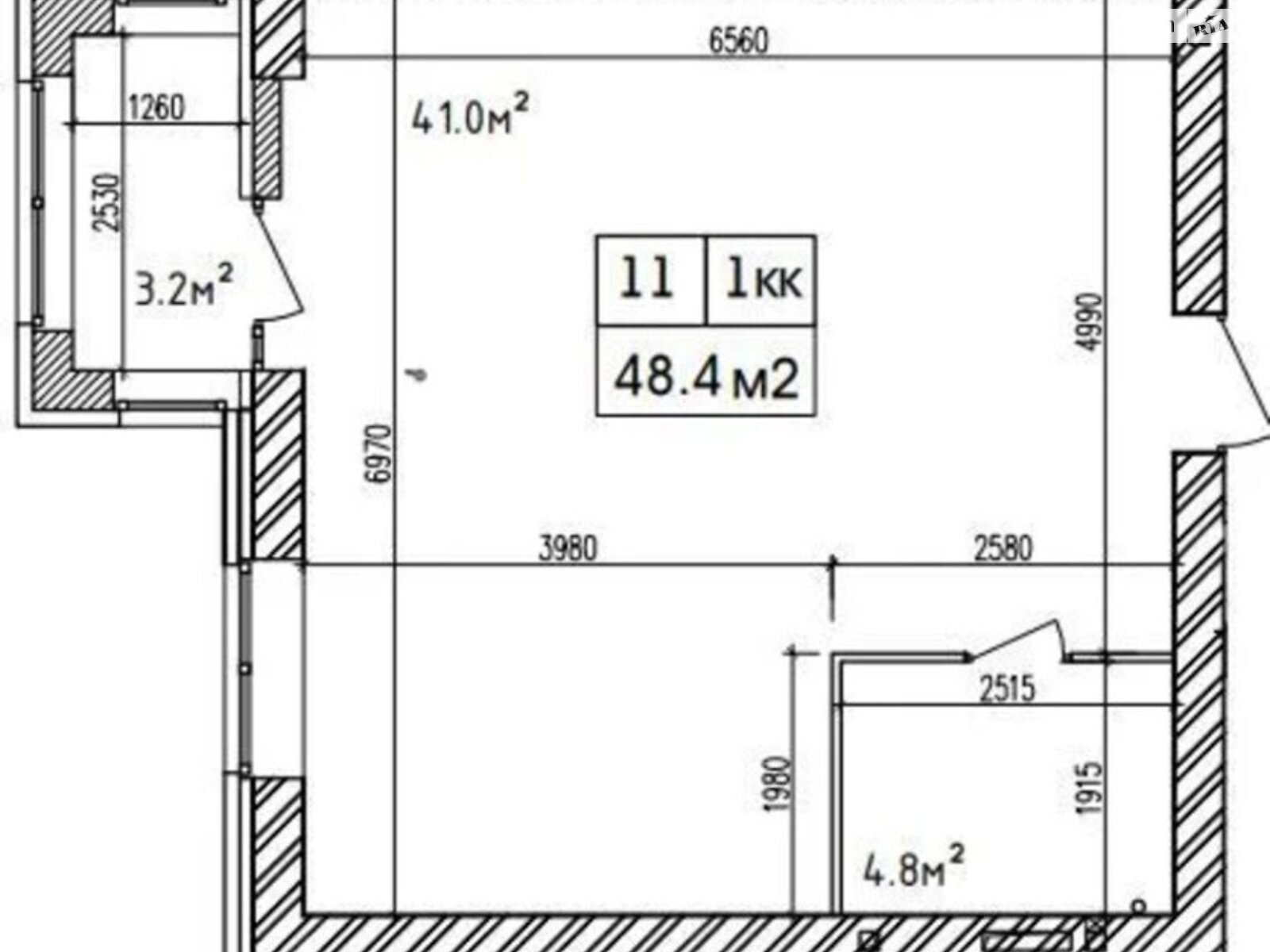 Продажа двухкомнатной квартиры в Днепре, на ул. Евгения Чикаленко 1-3, район Амур-Нижнеднепровский фото 1