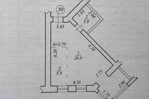 Продажа однокомнатной квартиры в Днепре, на ул. Луговская, район Амур-Нижнеднепровский фото 2