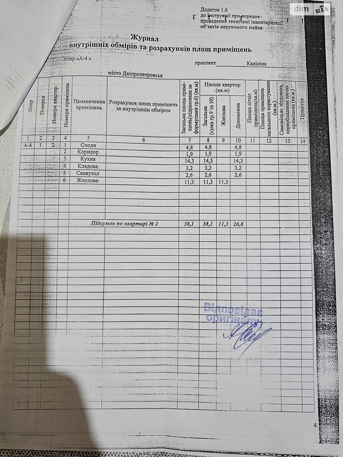 Продажа однокомнатной квартиры в Днепре, на просп. Сергея Нигояна 19, район Чечеловский фото 1 Продажа однокомнатной квартиры в Днепре, на просп. Сергея Нигояна 19, район Чечеловский фото 1