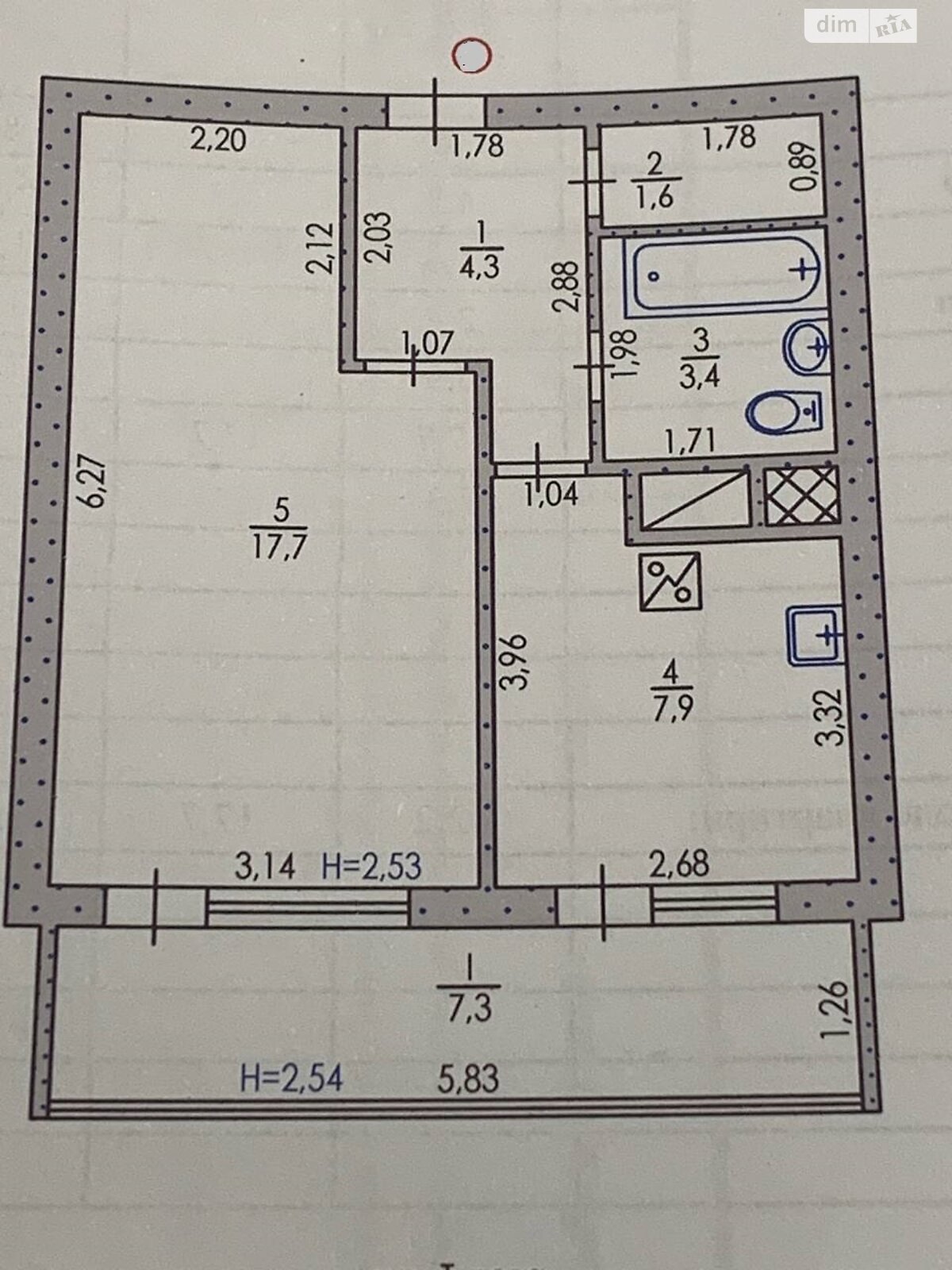 Продажа однокомнатной квартиры в Днепре, на ул. Независимости 18А, район Чечеловский фото 1