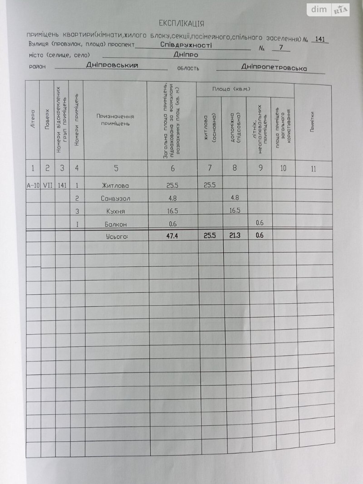 Продаж однокімнатної квартири в Дніпрі, на вул. Співдружності 7, кв. 141, район Індустріальний фото 1