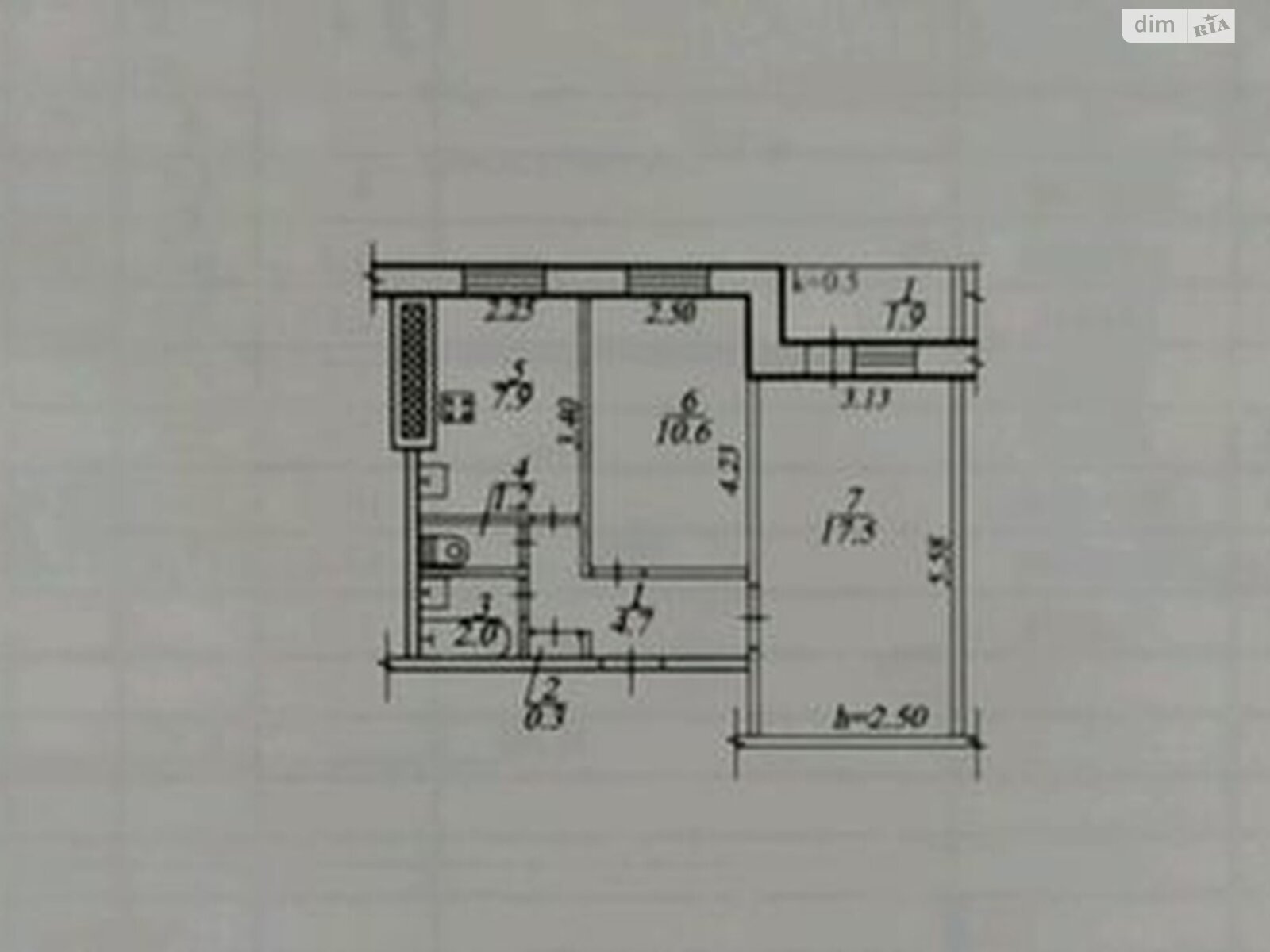 Продажа двухкомнатной квартиры в Днепре, на шоссе Донецкое 99, район Индустриальный фото 1