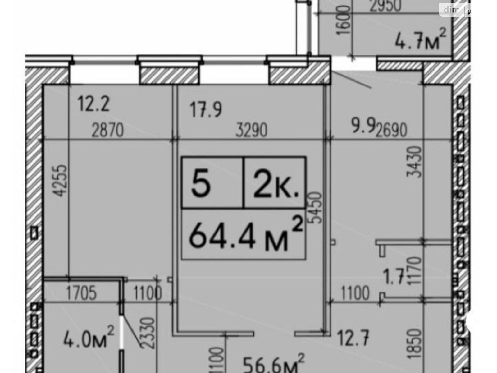 Продажа двухкомнатной квартиры в Днепре, на просп. Мира 11, район Индустриальный фото 1