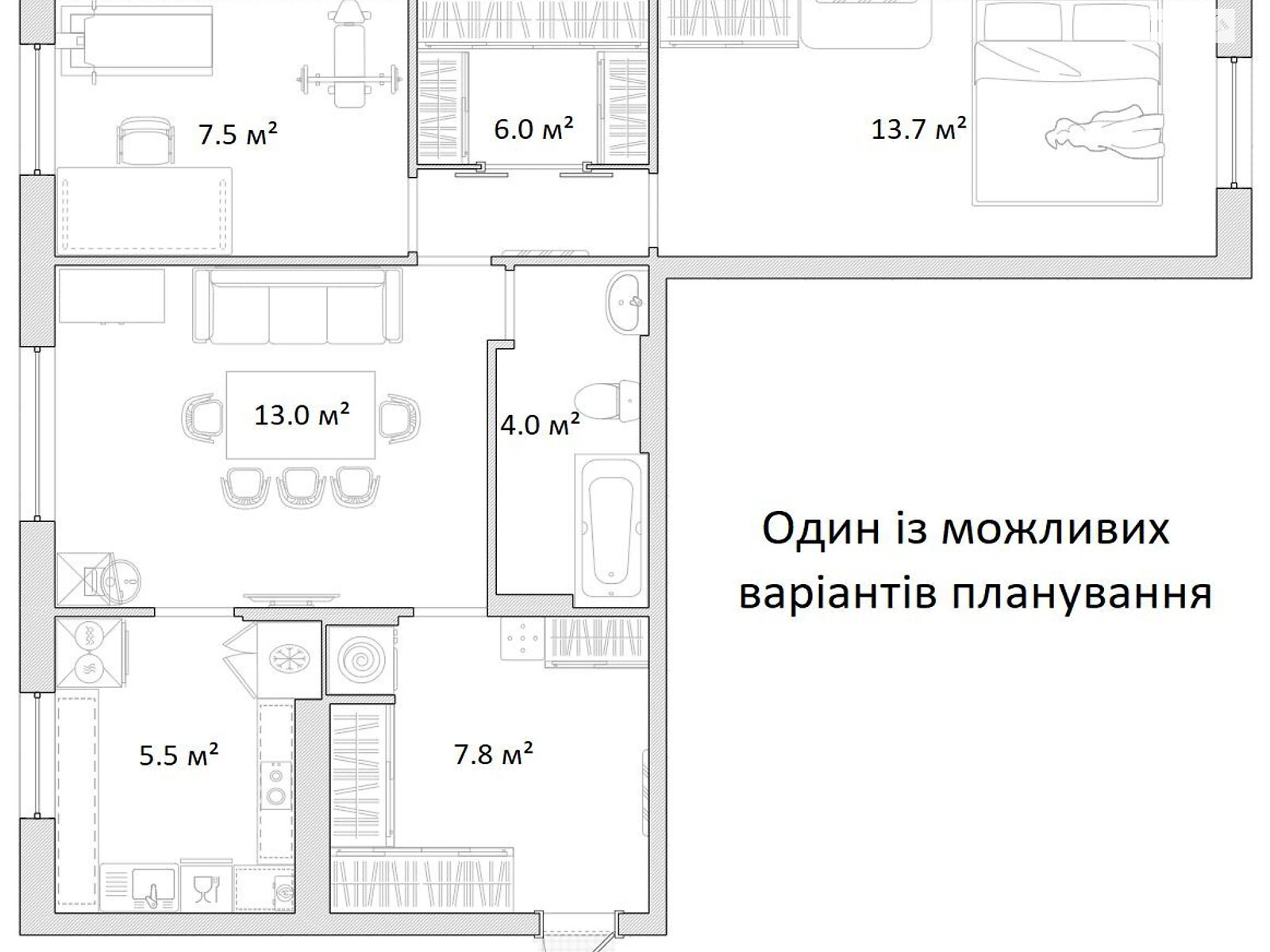 Продажа трехкомнатной квартиры в Днепре, на просп. Петра Калнышевского, район Индустриальный фото 1