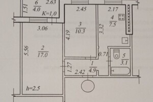 Продажа двухкомнатной квартиры в Днепре, на ул. Полонской-Василенко 6А, район Индустриальный фото 2